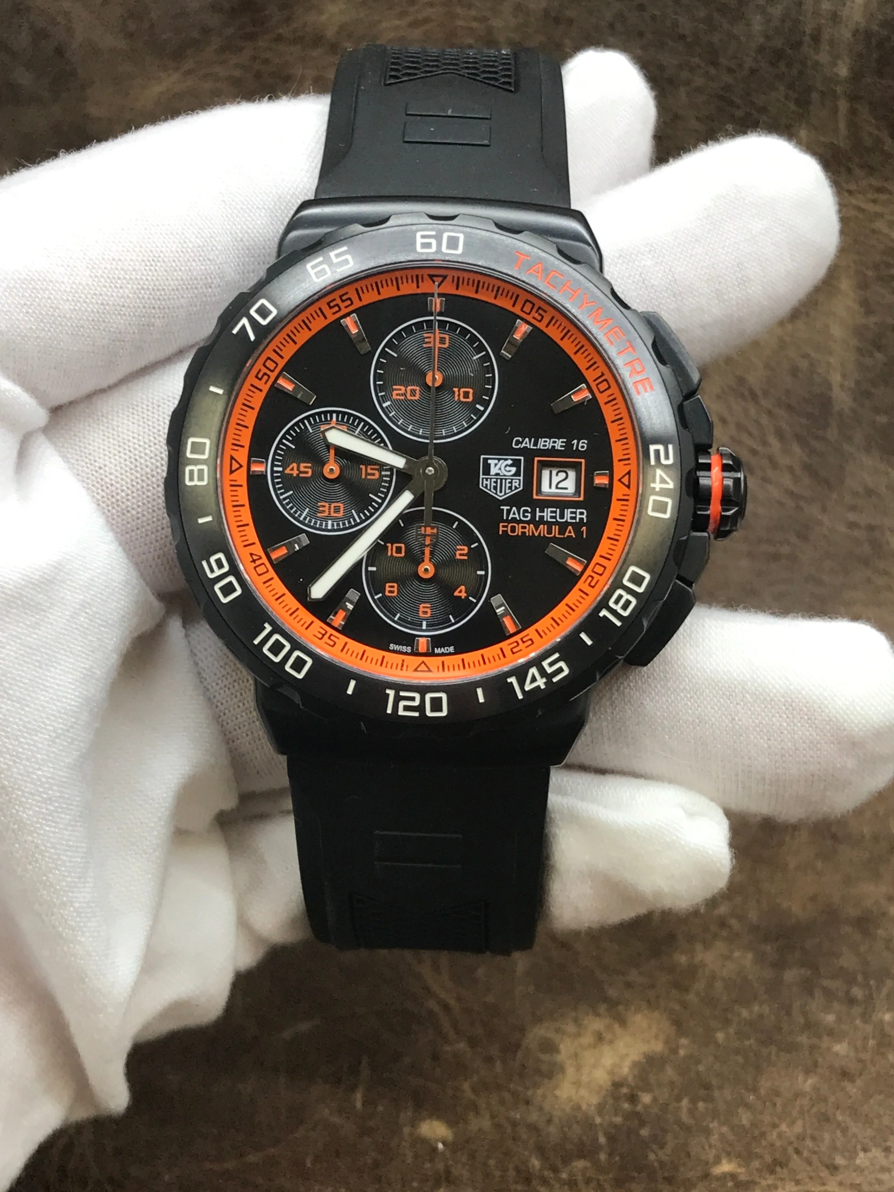 TAG Heuer Formula 1 Cal. 16 CAU2012.FT6038 Black Dial Automatic Men's Watch