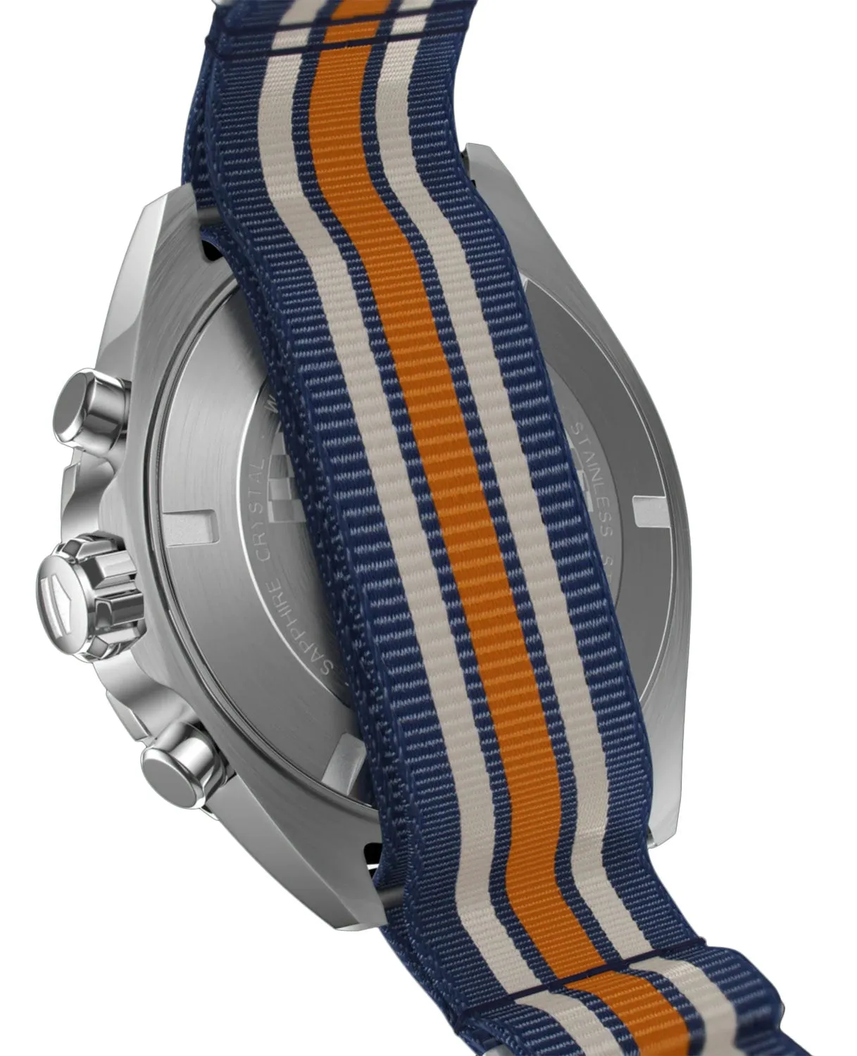 TAG Heuer Formula 1 Chronograph Stainless Steel Nato Strap Blue Dial Date Divers Quartz Mens Watch CAZ1014.FC8196