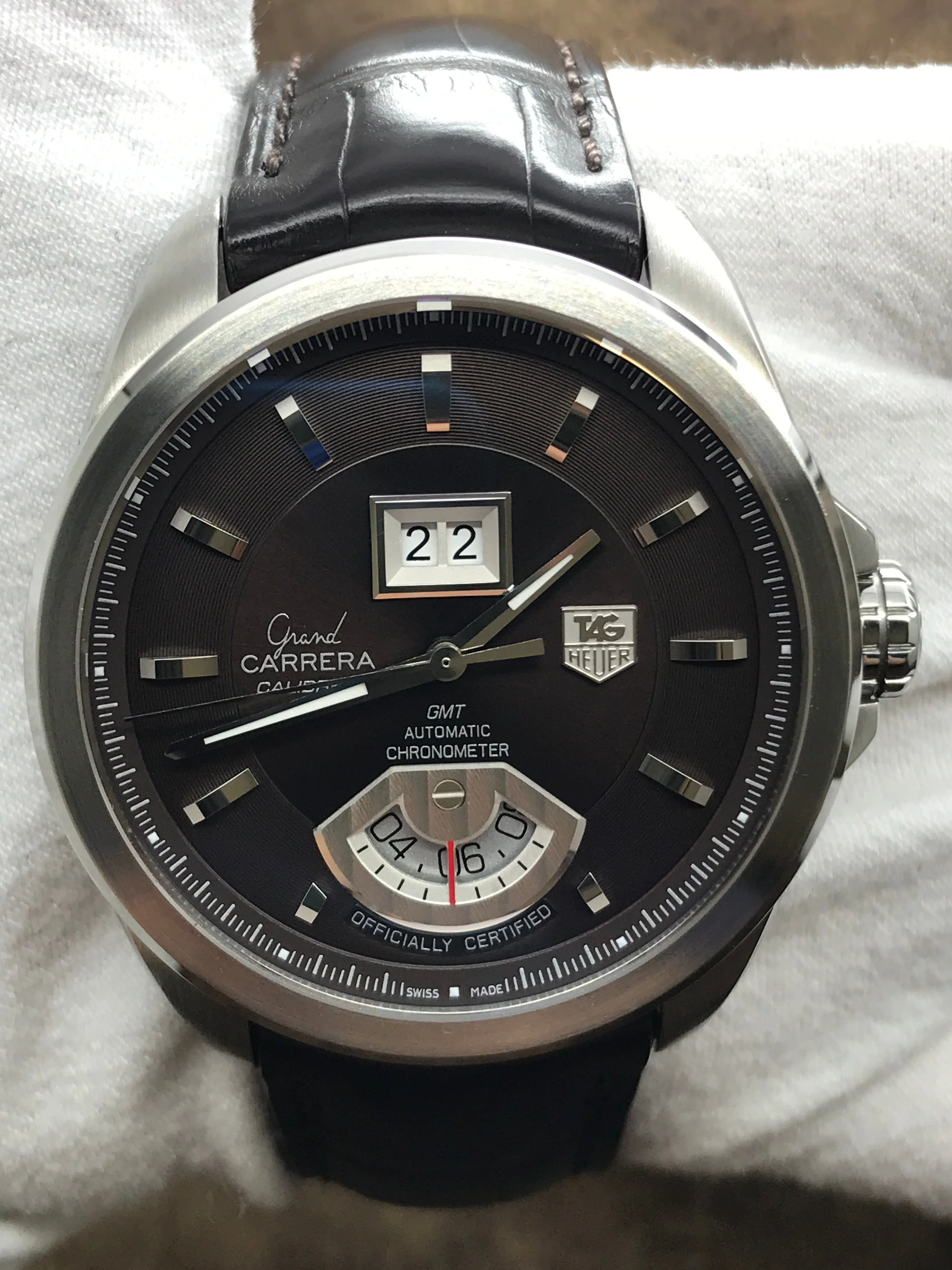 TAG Heuer Grand Carrera WAV5113 Dark Brown Dial Automatic  Men's Watch