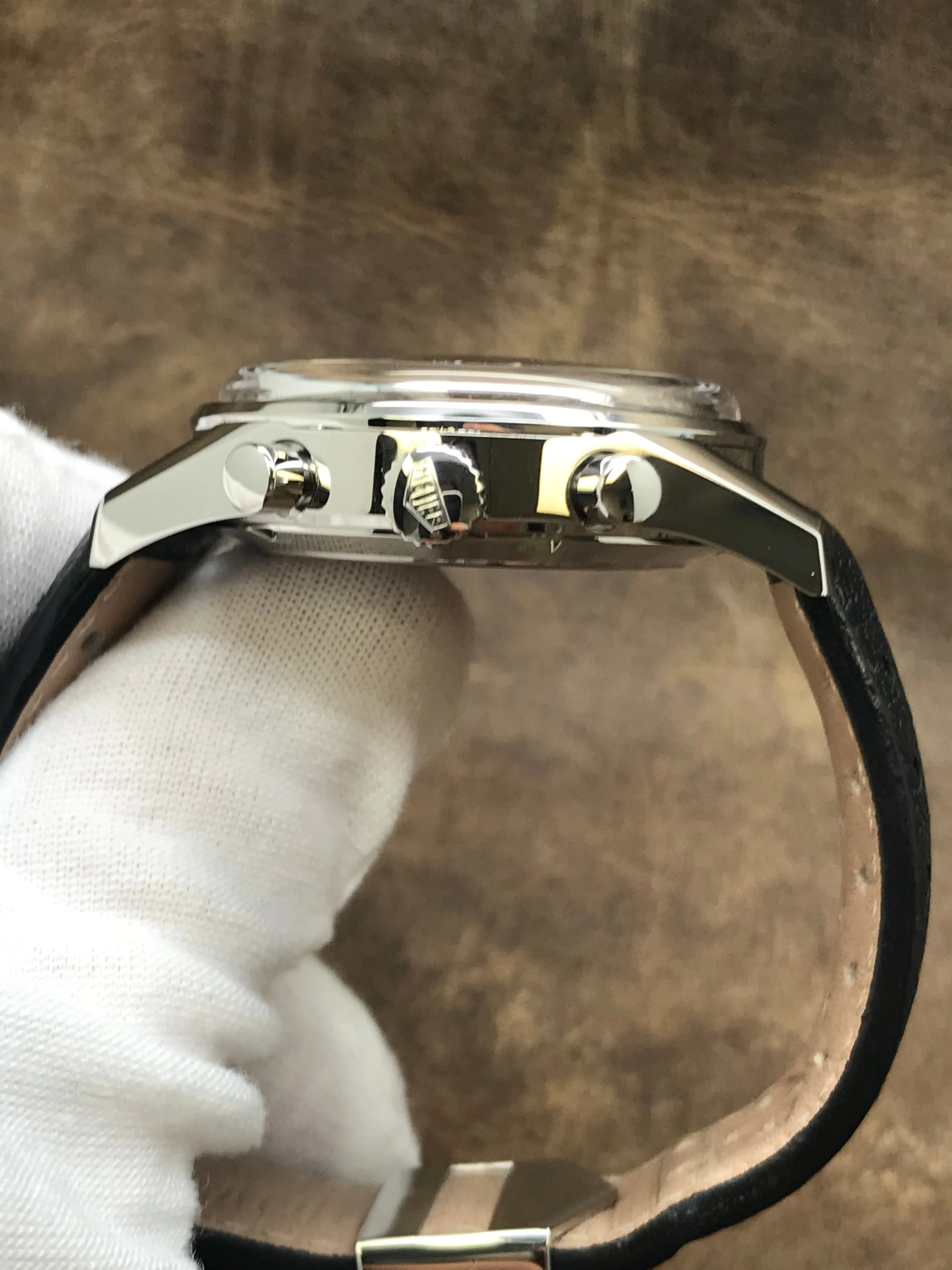 TAG Heuer Heritage Carrera CAR221A.FC6353 Sunray Silver Dial Automatic Men's Watch