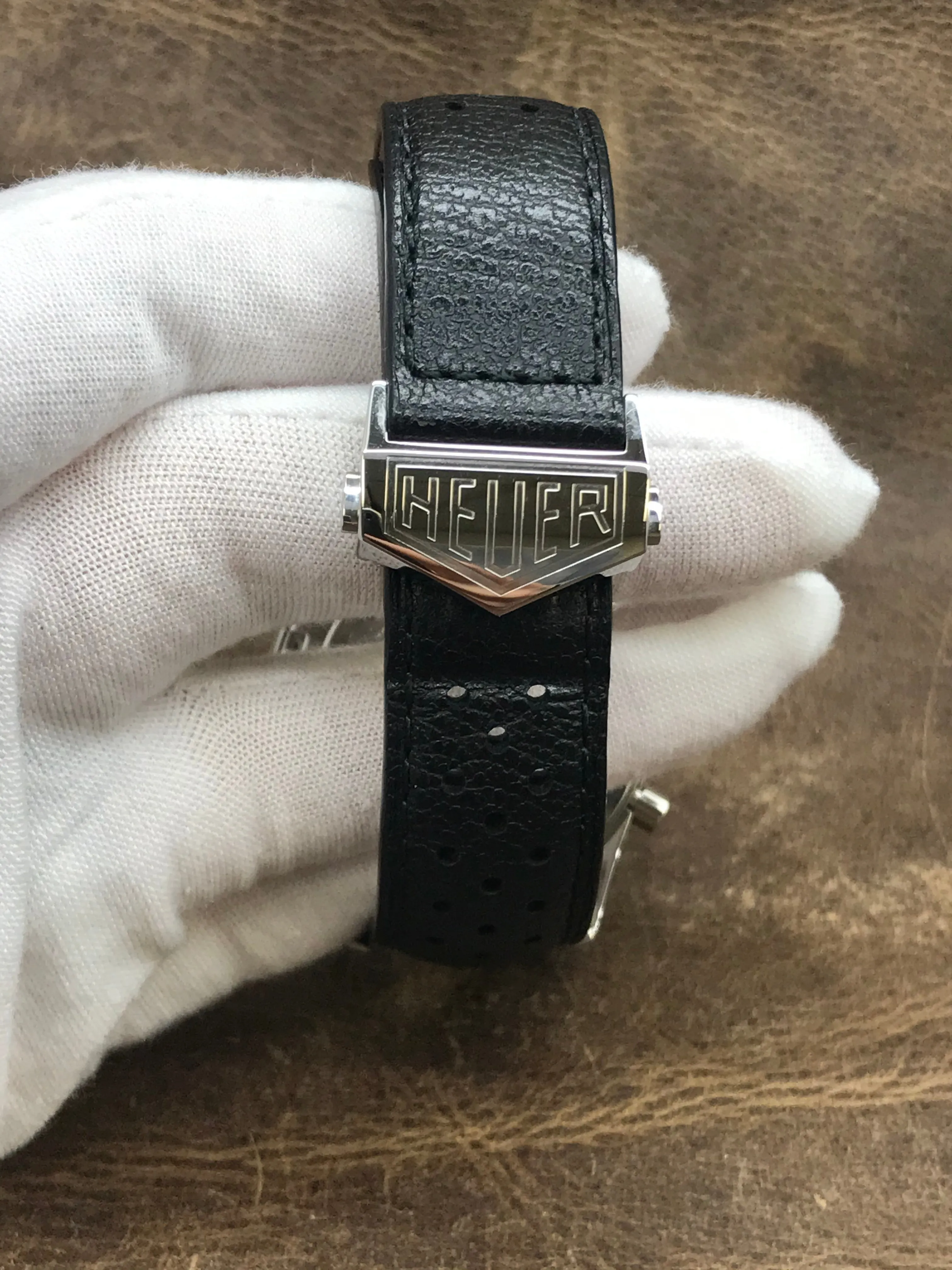 TAG Heuer Heritage Carrera CAR221A.FC6353 Sunray Silver Dial Automatic Men's Watch