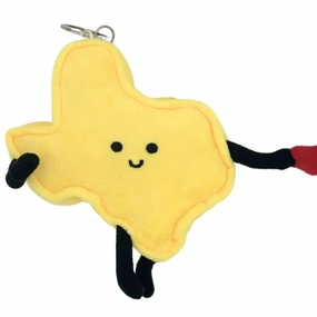 Texas State Plush Keychain