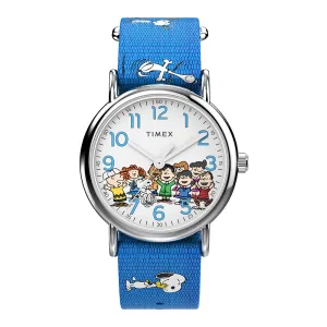 Timex Weekender x Peanuts Gang'S All Here 3-Hand 38mm Fabric Band
