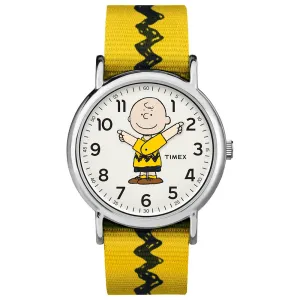 Timex x Peanuts - Charlie Brown 2-Hand 38mm Fabric Band