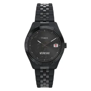 Timex X Wednesday 3-Hand 36mm Stainless Steel Band