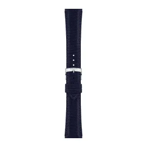 Tissot Official Blue Fabric Strap Lugs 21mm