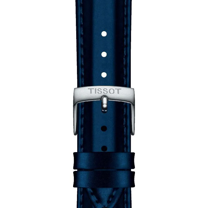 Tissot Official Blue Synthetic Strap Lugs 18mm