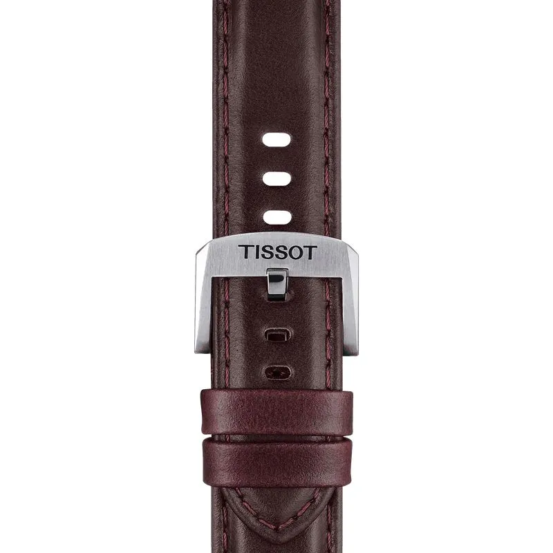 Tissot Official Brown Leather Strap Lugs 20mm