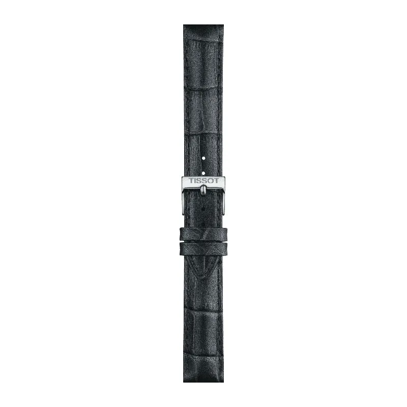 Tissot Official Grey Leather Strap Lugs 16mm