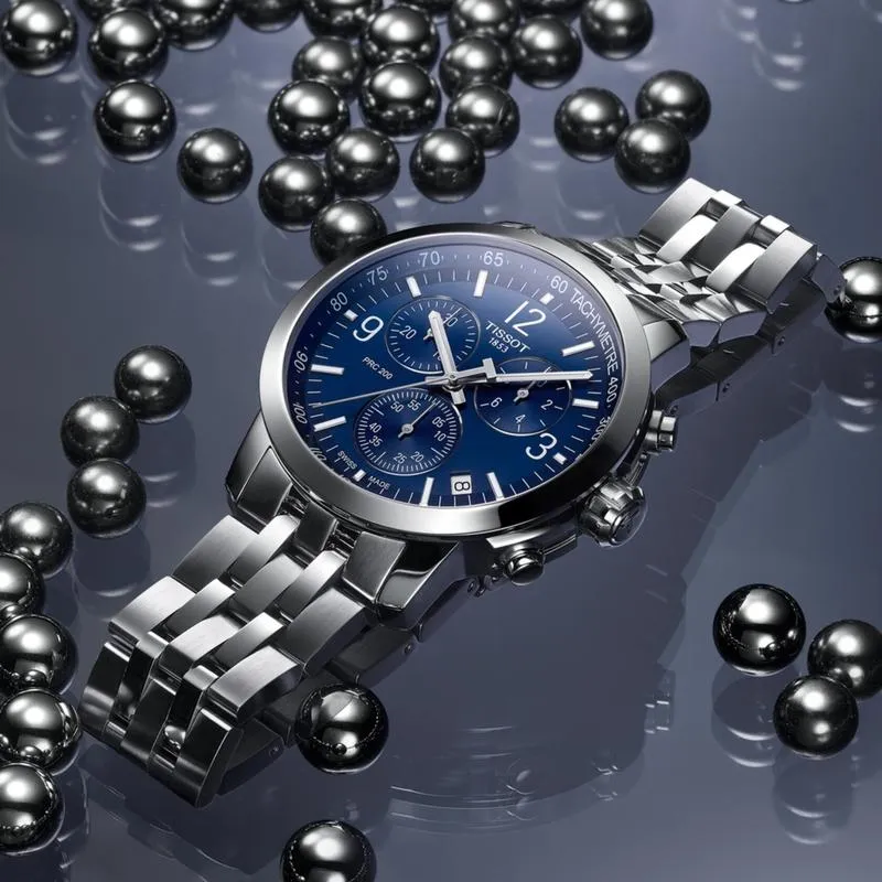 Tissot PRC 200 Chronograph Watch T114.417.11.047.00