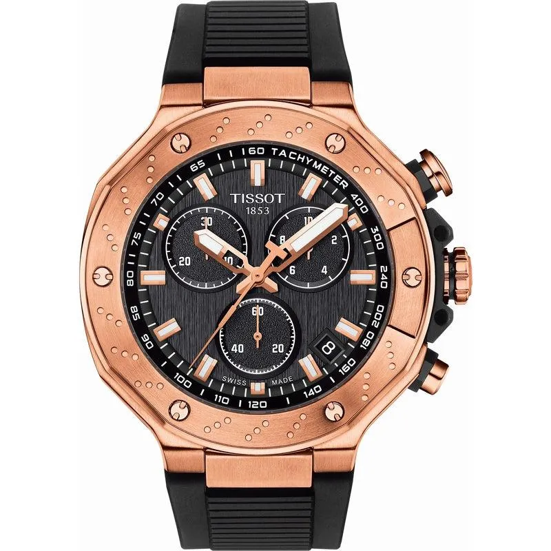 Tissot T-Race Chronograph Watch 45mm T141.417.37.051.00