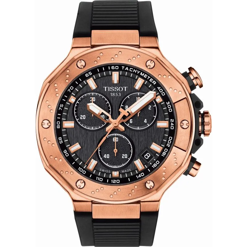 Tissot T-Race Chronograph Watch 45mm T141.417.37.051.00