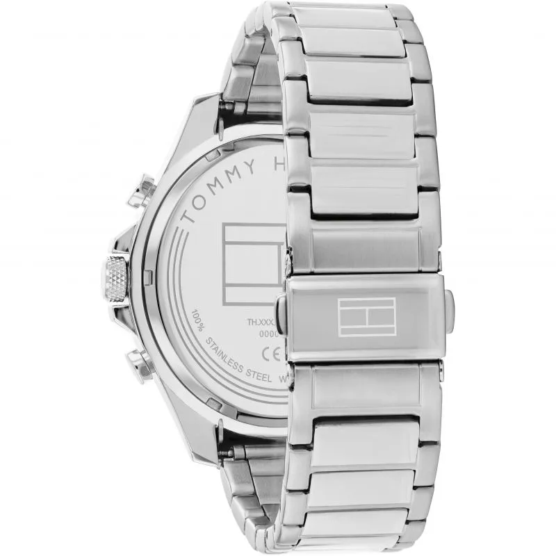 Tommy Hilfiger Mens Stainless Steel Day Date Watch 1792080
