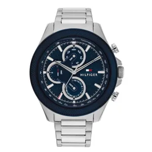Tommy Hilfiger Mens Stainless Steel Day Date Watch 1792080
