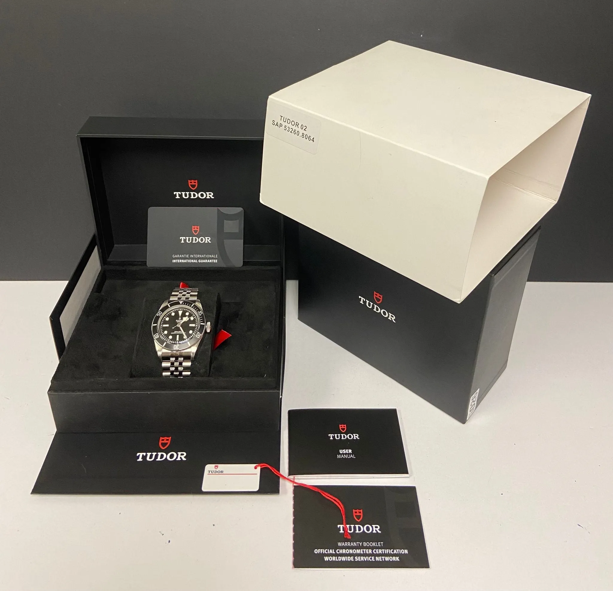 Tudor Black Bay 41 7941A1A0NU  Black Dial Automatic Men's Watch