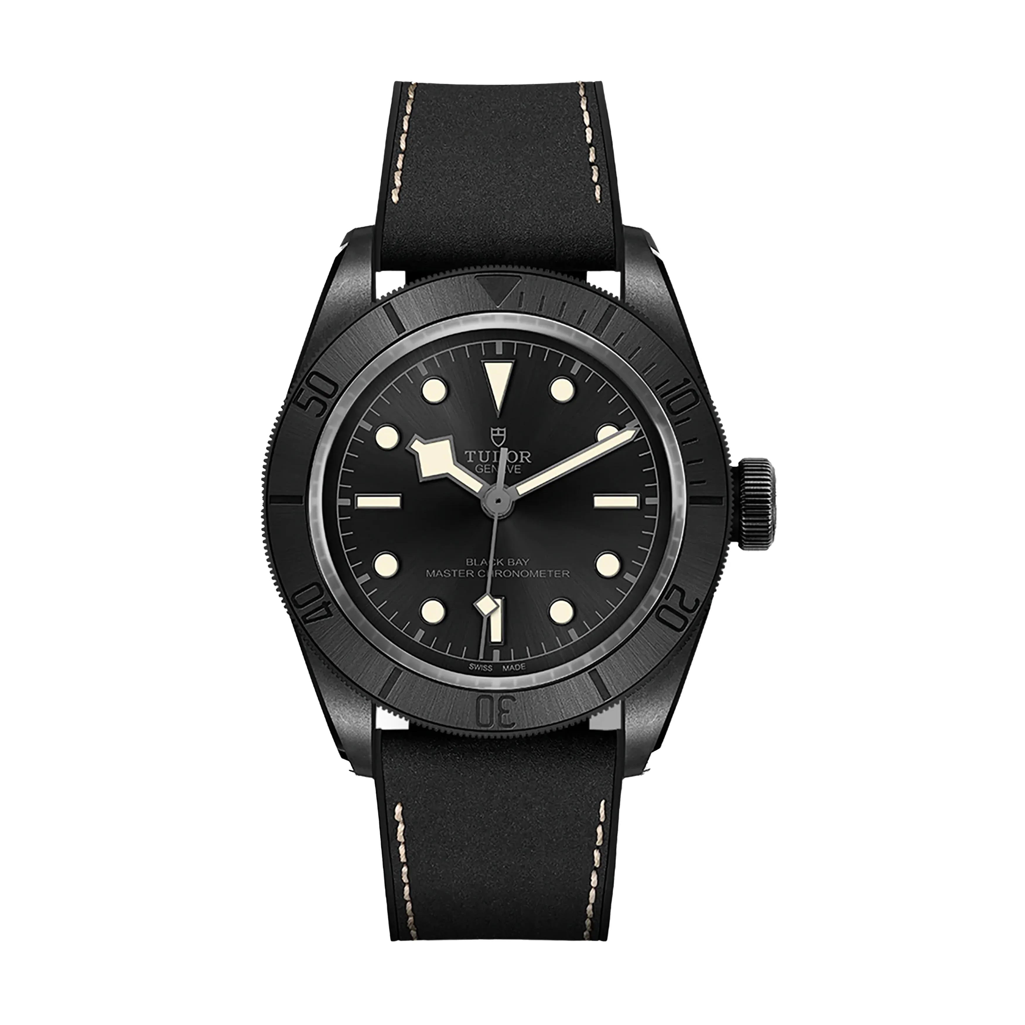 Tudor Black Bay Ceramic Watch, 41mm Black Dial, M79210CNU-0001