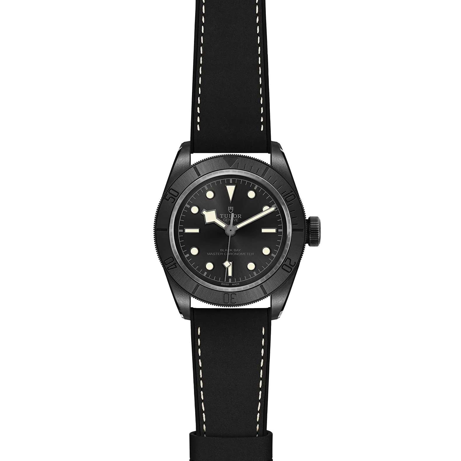 Tudor Black Bay Ceramic Watch, 41mm Black Dial, M79210CNU-0001