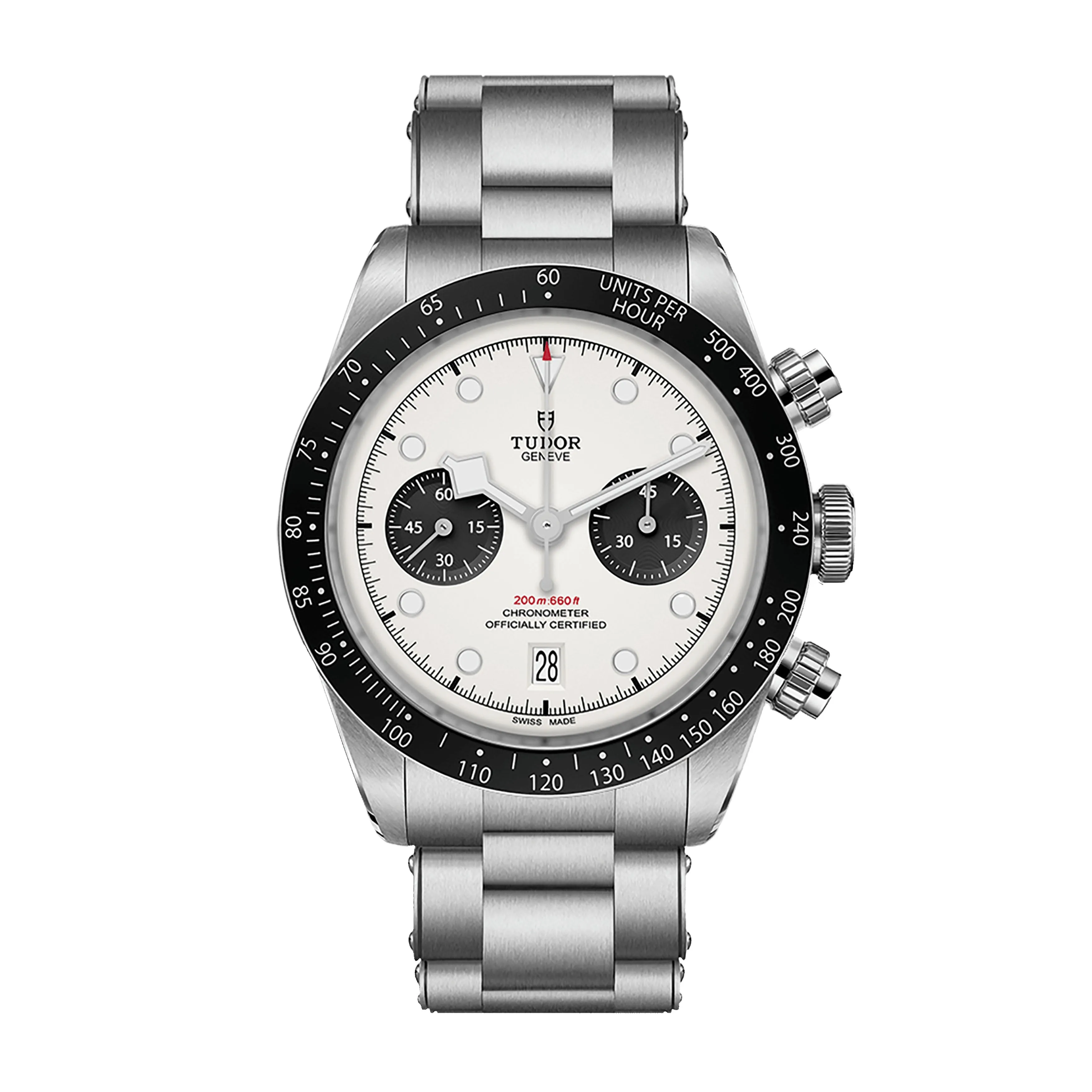 Tudor Black Bay Chrono Watch, 41mm White Dial, m79360n-0012