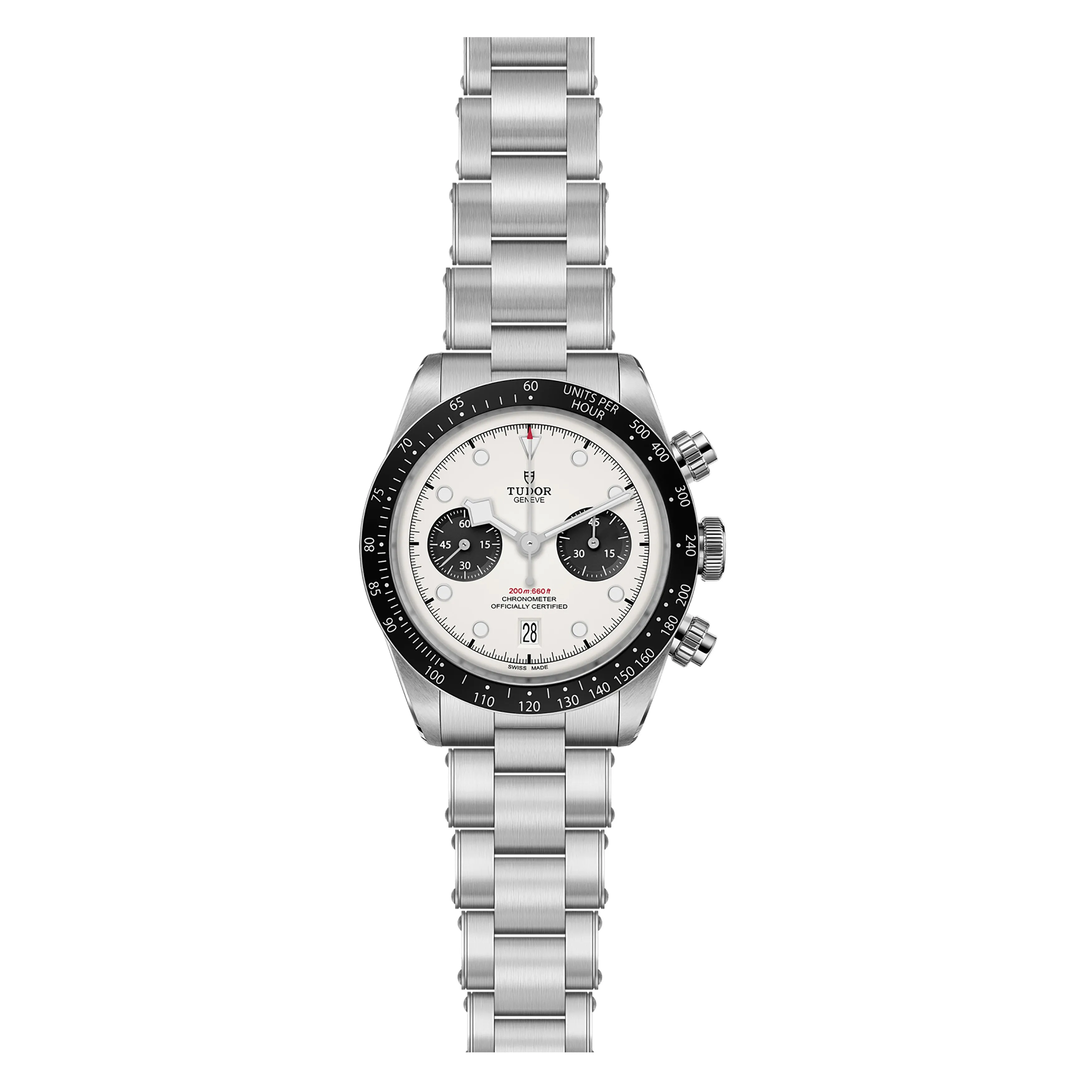 Tudor Black Bay Chrono Watch, 41mm White Dial, m79360n-0012