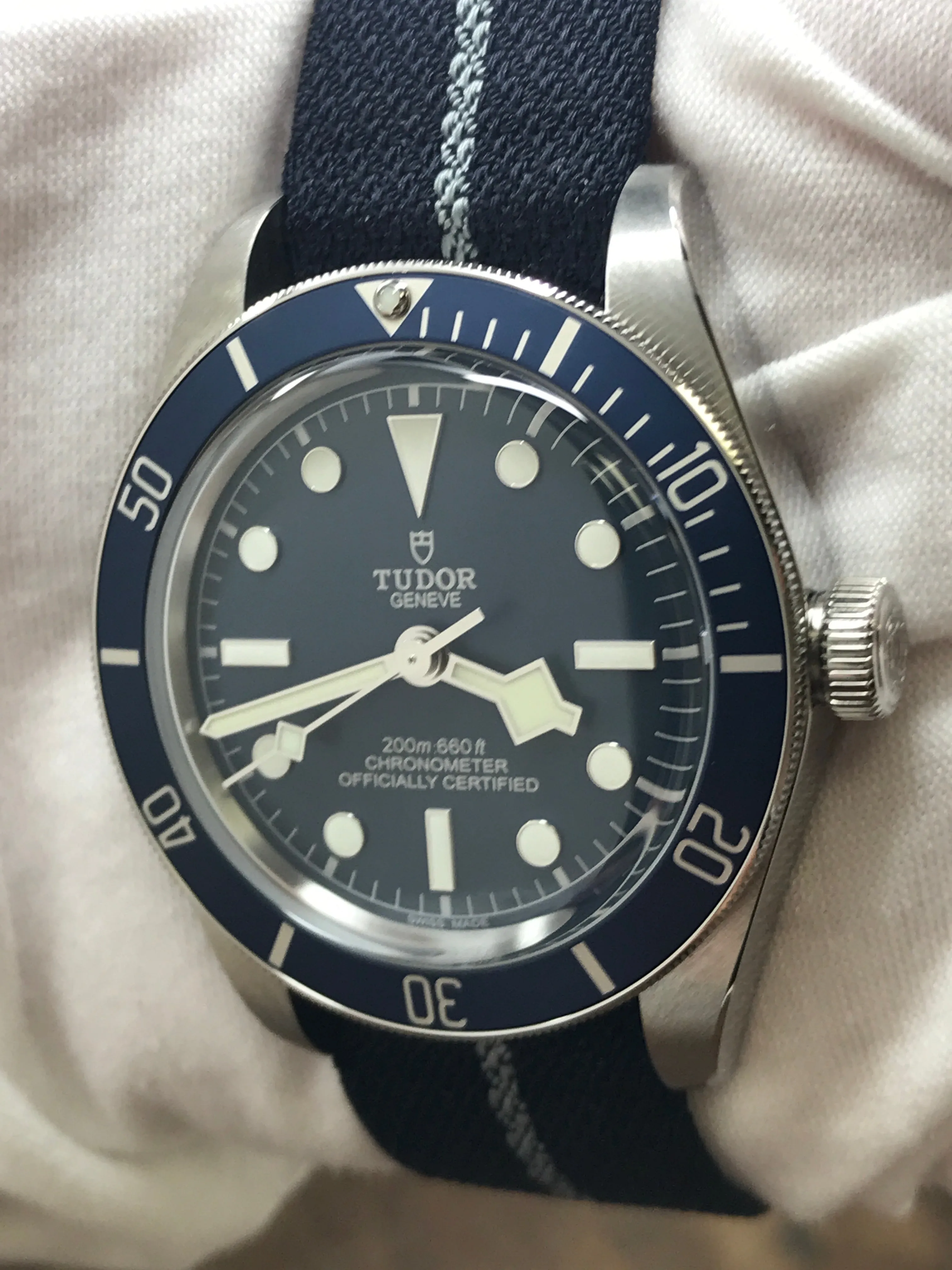 Tudor Black Bay Fifty Eight 79030B Blue Dial Automatic Men's Watch