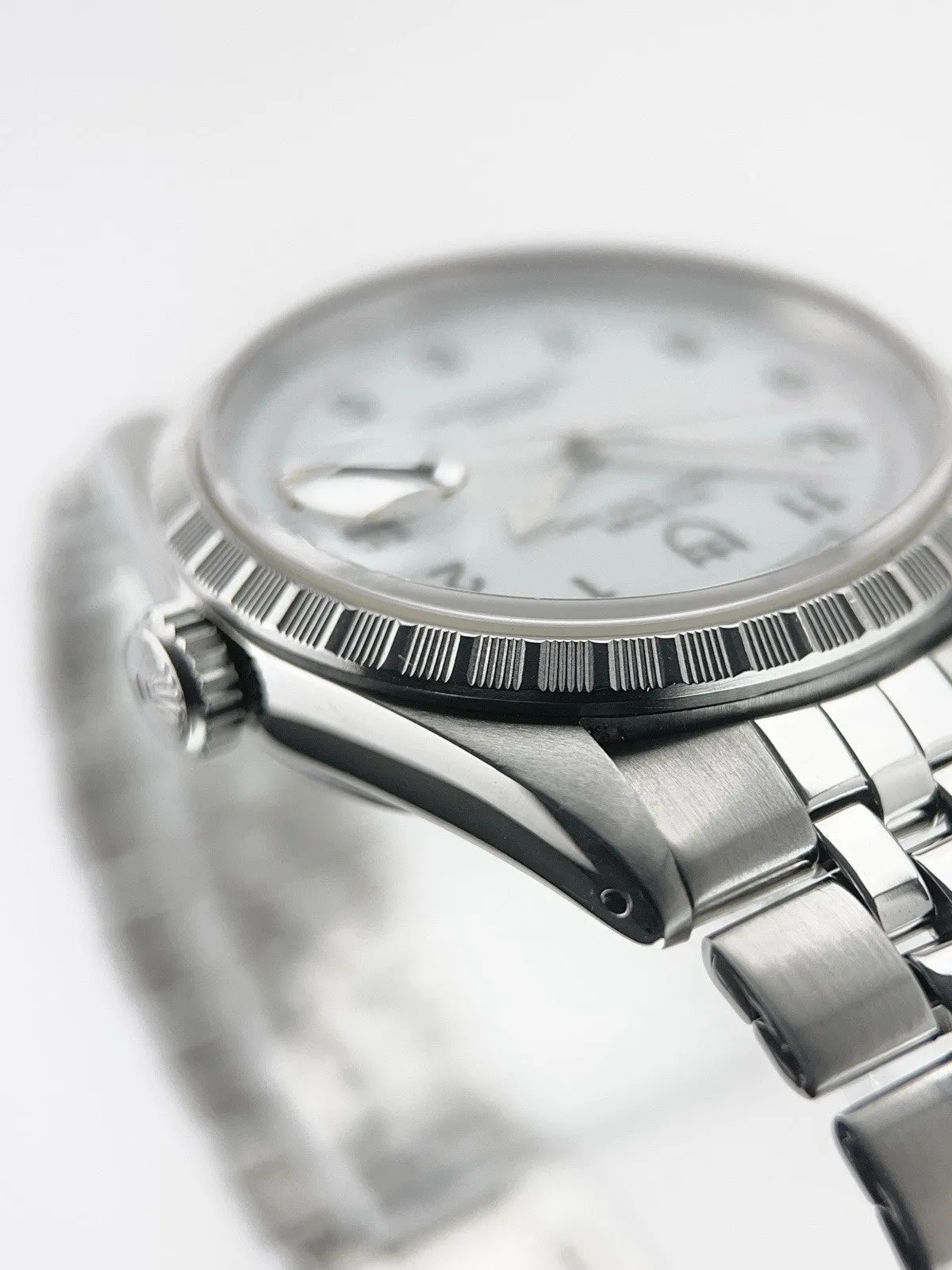 Tudor Date Day Stainless Steel White Dial 36mm Automatic Men’s Watch 76210