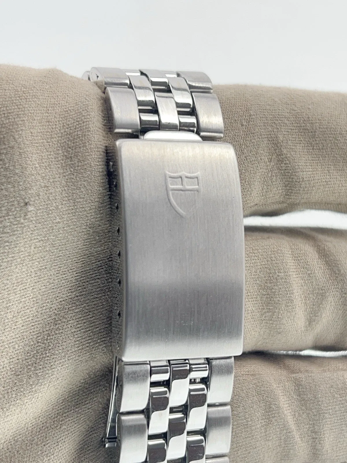 Tudor Date Day Stainless Steel White Dial 36mm Automatic Men’s Watch 76210