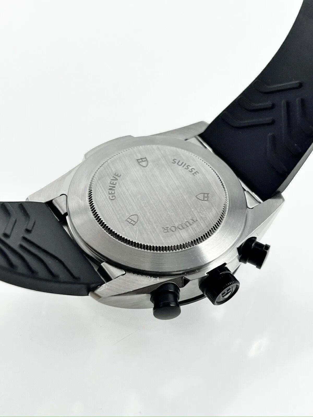 Tudor Fastrider Chronograph Automatic 42mm Steel Mens Strap Watch Date Ref-42010