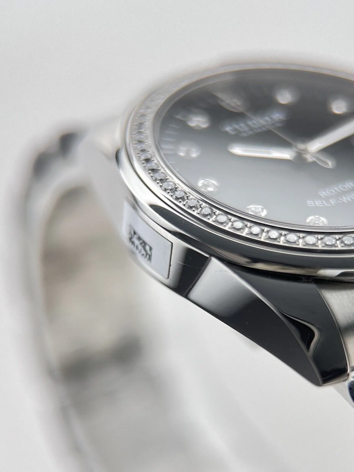 Tudor Glamour M53020 Factory Diamond Bezel Ladies Watch 31mm B&P 2023
