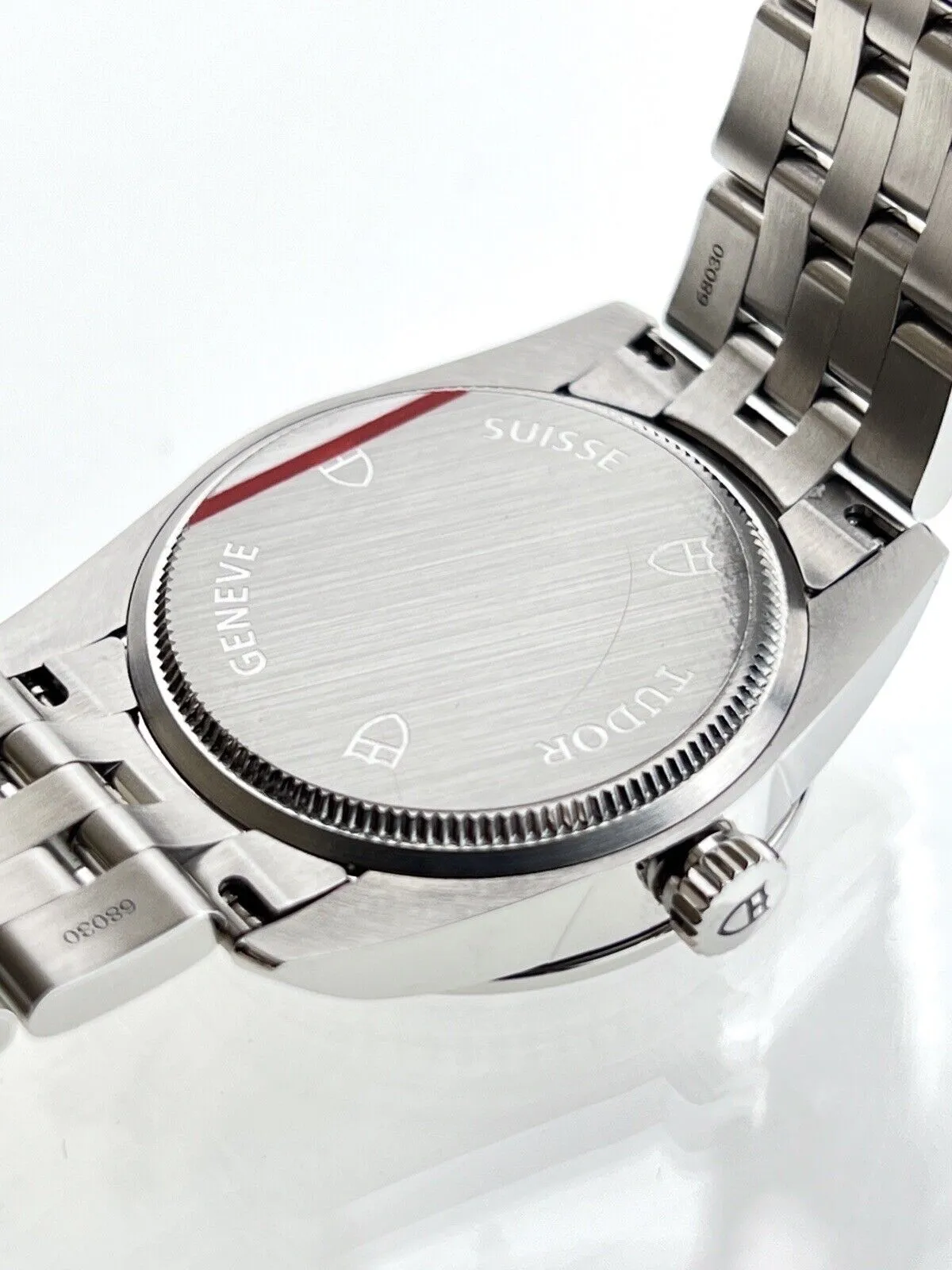 Tudor Glamour M53020 Factory Diamond Bezel Ladies Watch 31mm B&P 2023