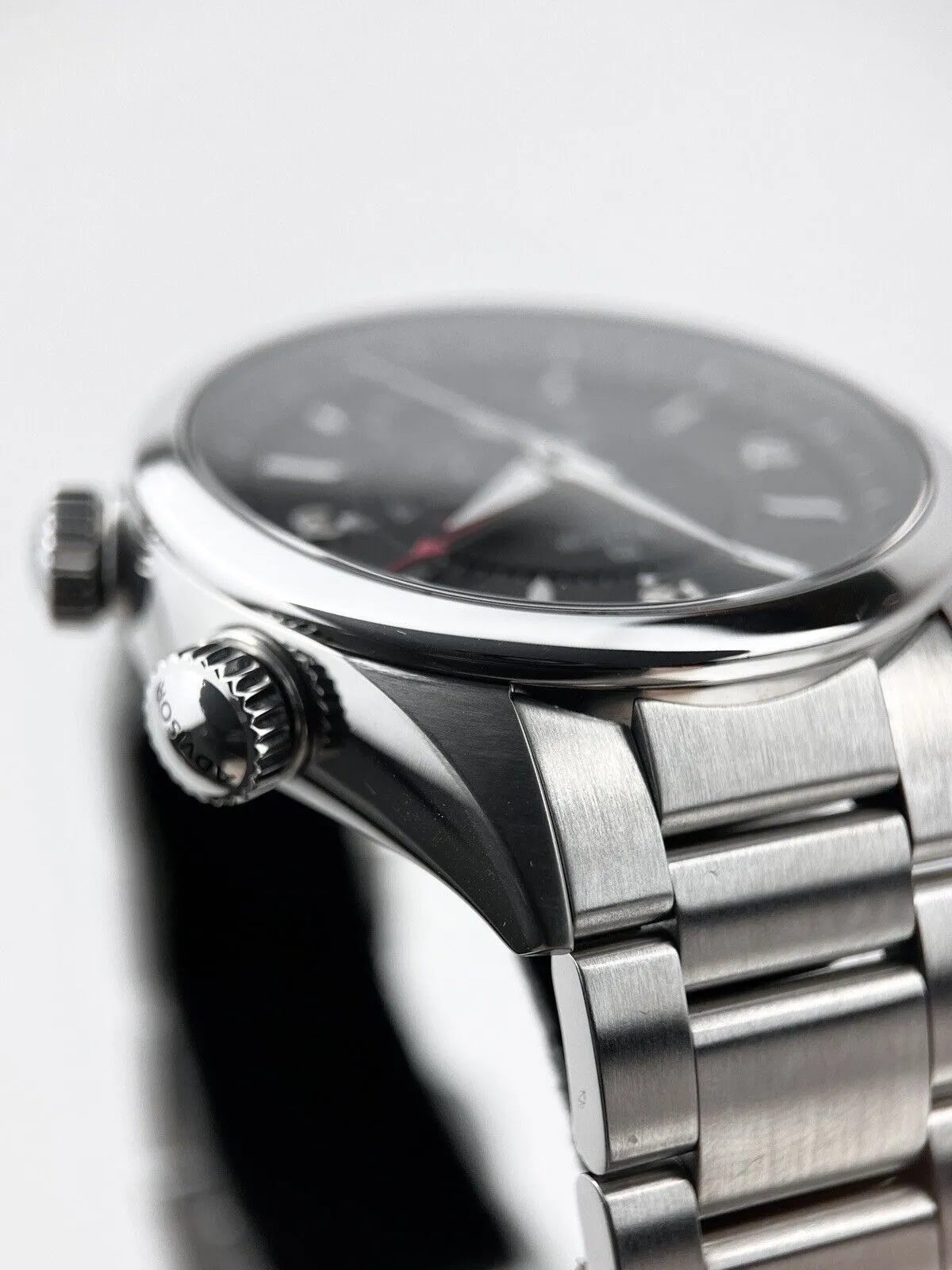 Tudor Heritage Advisor Alarm Automatic Mens Watch 42mm Steel 79620T W/ Box