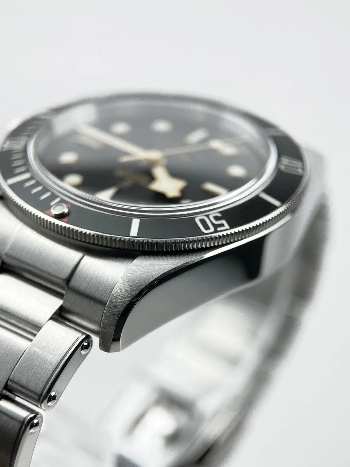 Tudor Heritage Black Bay 79220N Men's Watch Automatic 41mm Black Smiley Dial B&P