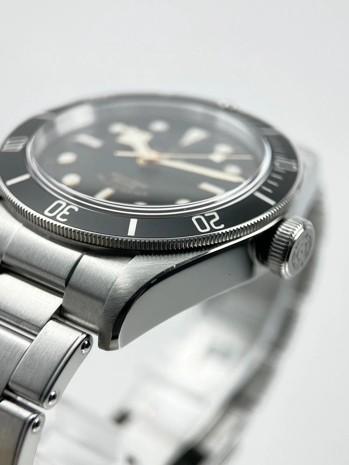 Tudor Heritage Black Bay 79220N Men's Watch Automatic 41mm Black Smiley Dial B&P