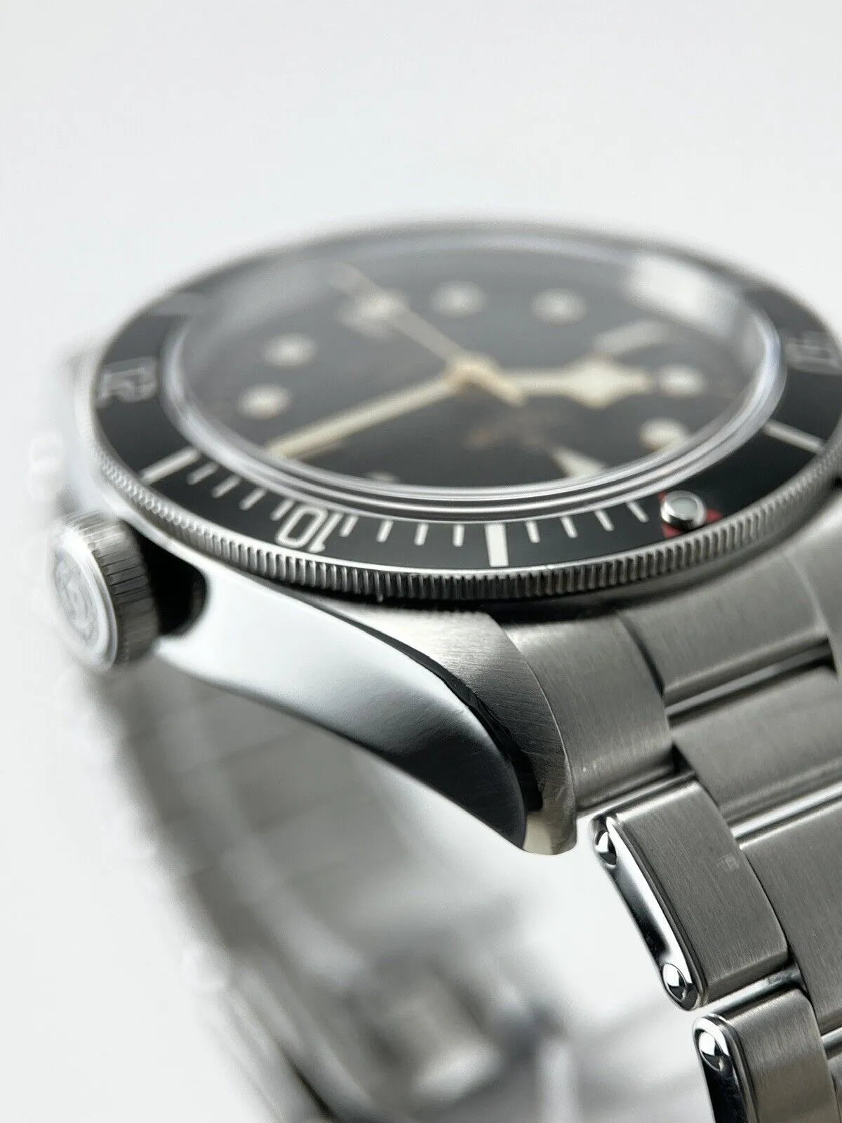 Tudor Heritage Black Bay 79220N Men's Watch Automatic 41mm Black Smiley Dial B&P