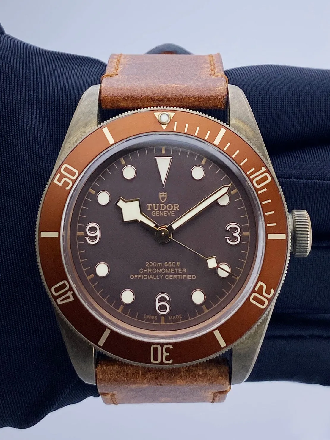 Tudor Heritage Black Bay 79250BM Bronze Mens Watch