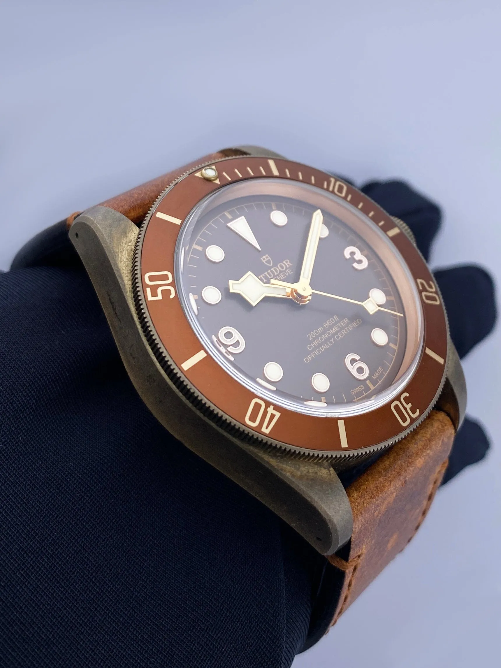 Tudor Heritage Black Bay 79250BM Bronze Mens Watch