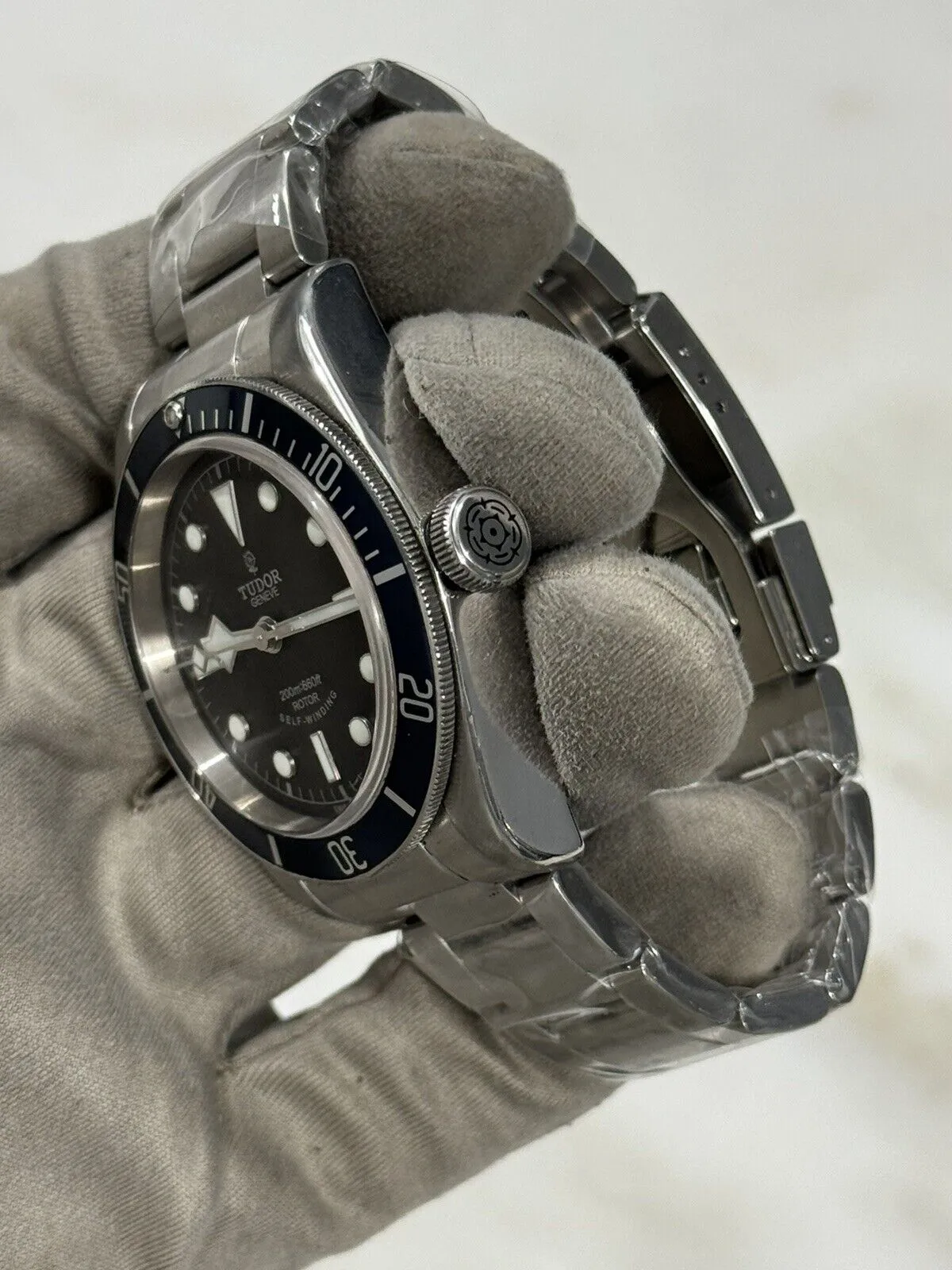 Tudor Heritage Black Bay Blue Steel Blue 41mm Automatic Men’s Watch 79220B
