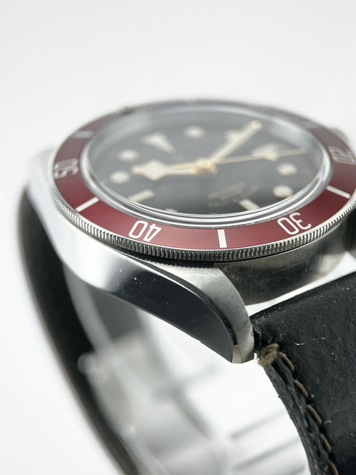 TUDOR Heritage Black Bay Red Men's Automatic Watch - 79230R Box & Paper 2012