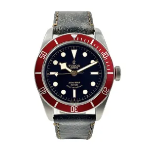 TUDOR Heritage Black Bay Red Men's Automatic Watch - 79230R Box & Paper 2012