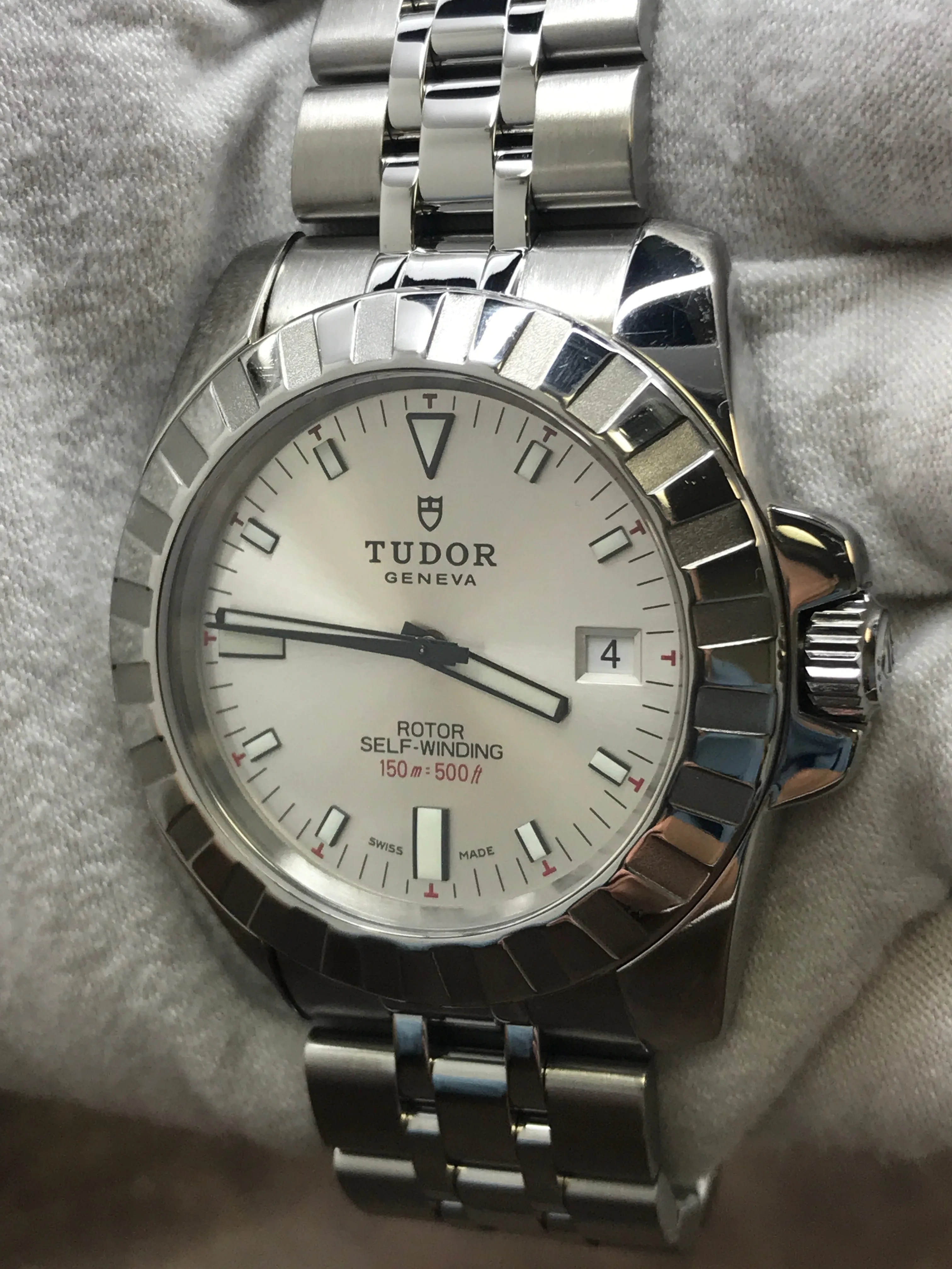 Tudor Hydronaut 20010 White Dial Automatic Men's Watch