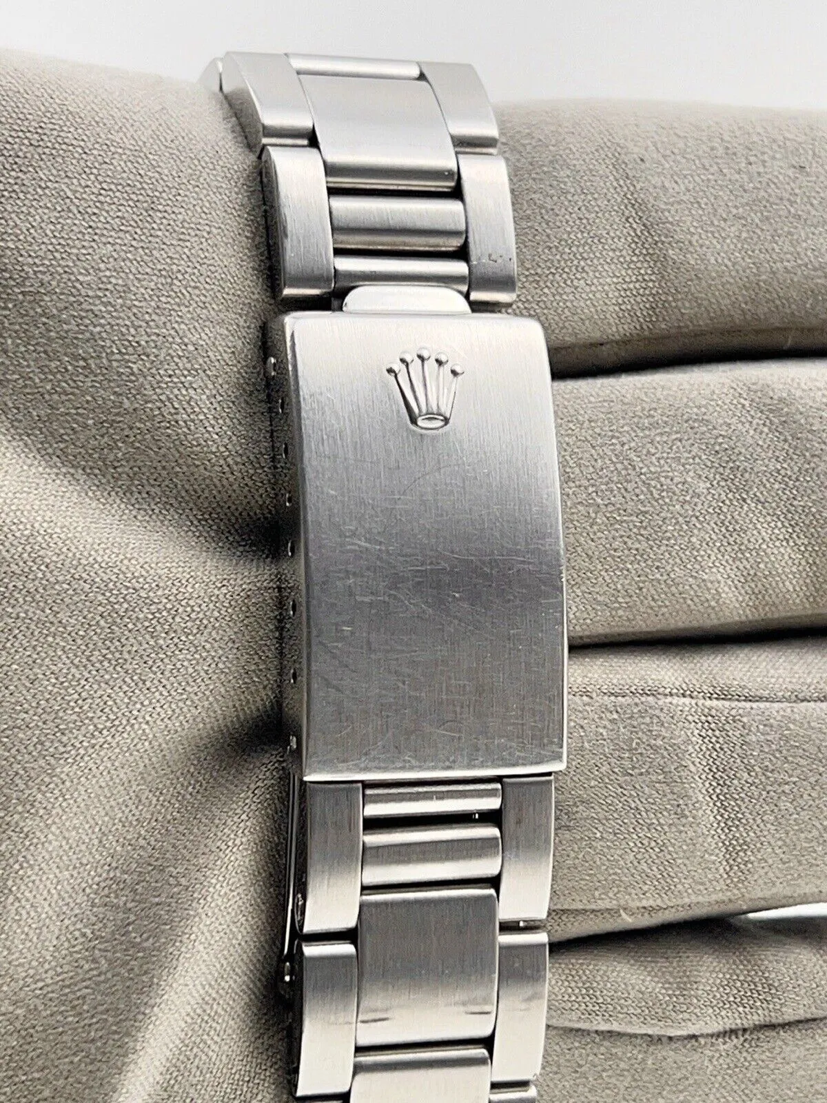 Tudor Oysterdate Big Block Steel Black 40mm Automatic Men’s Watch 94300