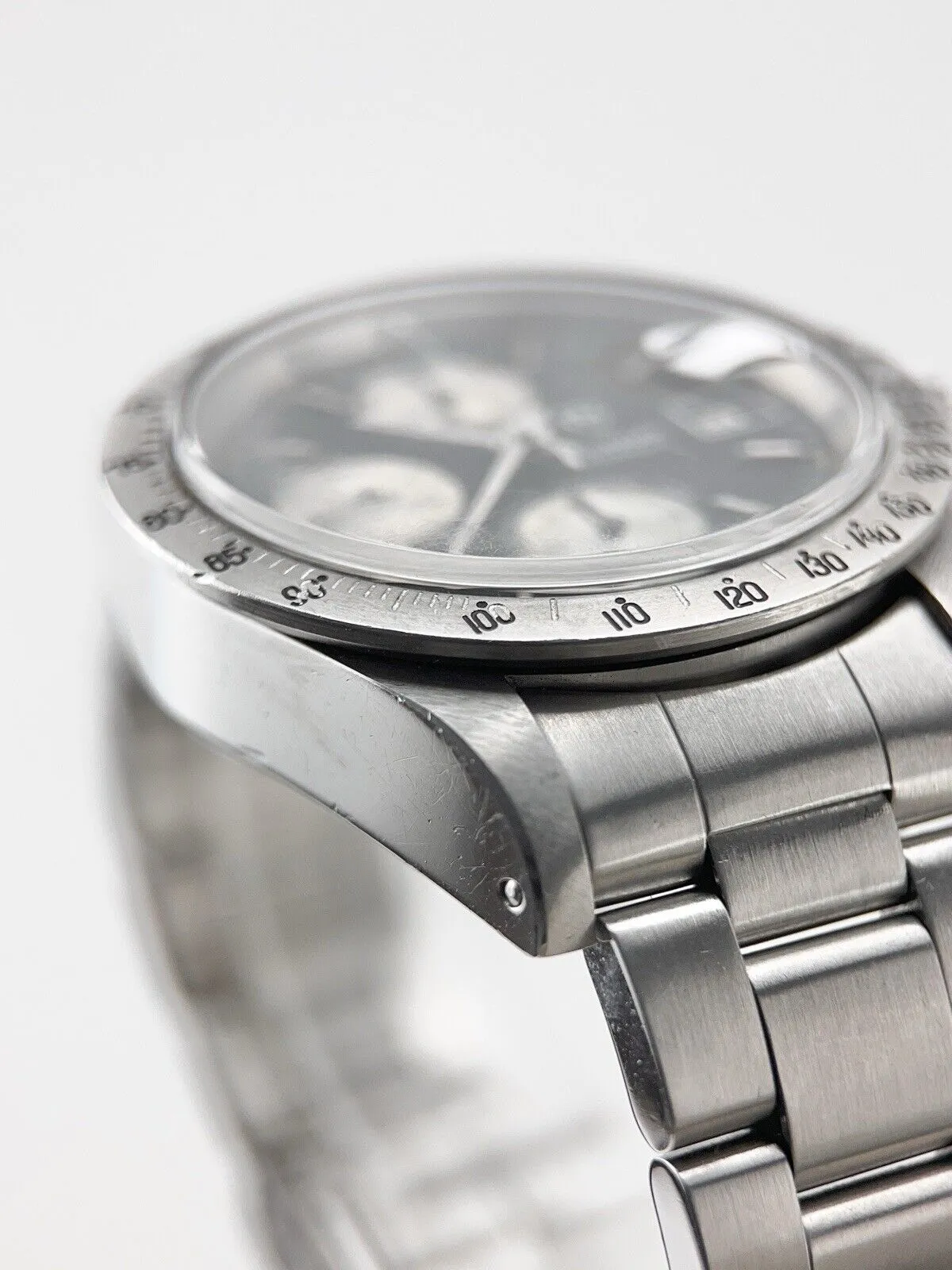 Tudor Oysterdate Big Block Steel Black 40mm Automatic Men’s Watch 94300