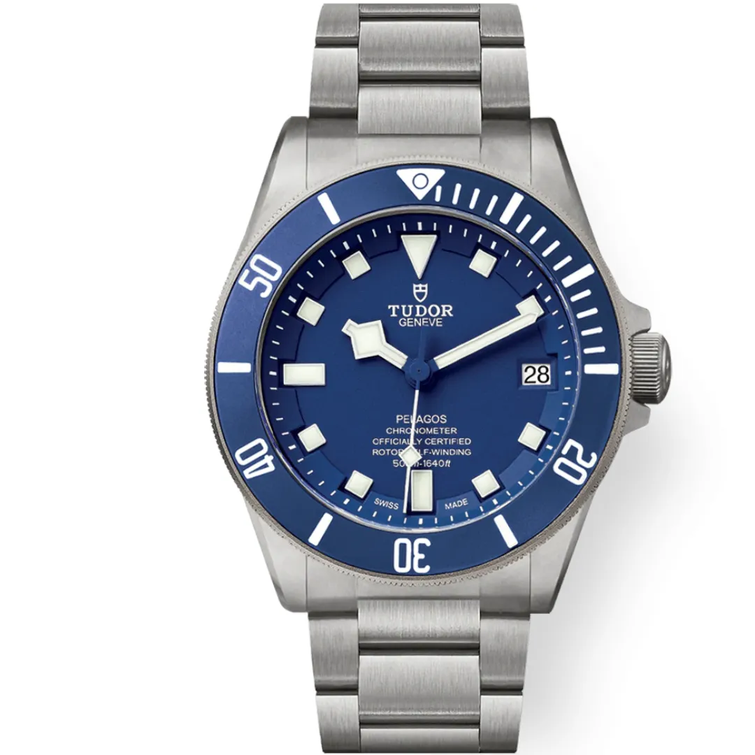 Tudor Pelagos Blue Dial – Titanium – 42mm – 2023 – New – With Extra Rubber Strap – Full Set