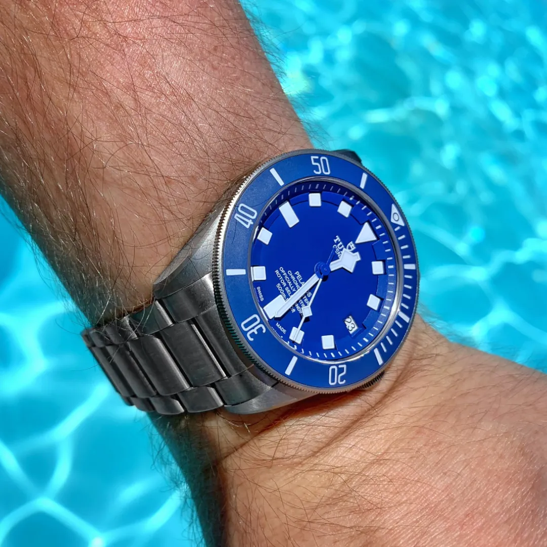 Tudor Pelagos Blue Dial – Titanium – 42mm – 2023 – New – With Extra Rubber Strap – Full Set