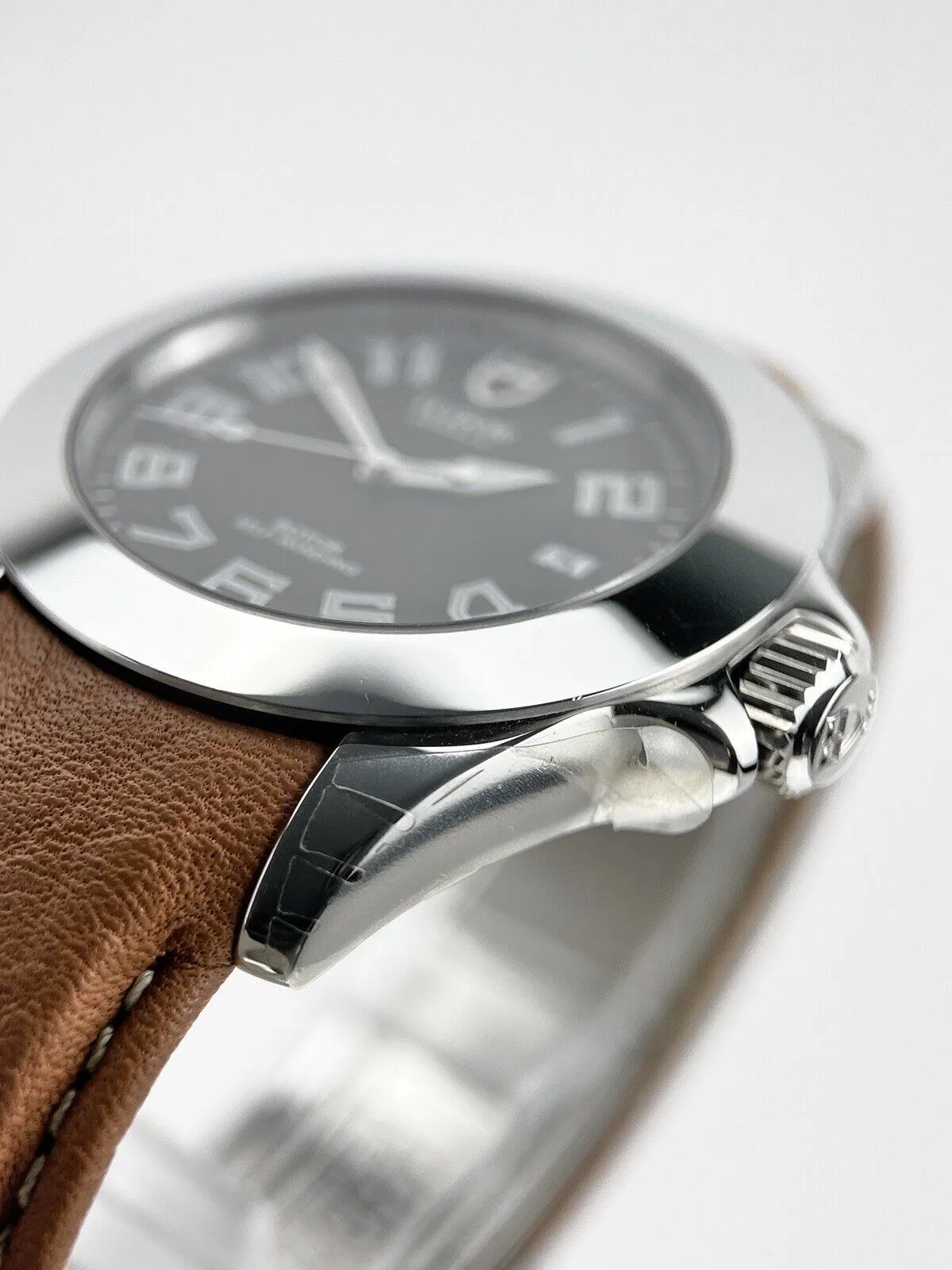 Tudor Prince Date 39mm Automatic Stainless  Black Dial  79410P - Box And Papers