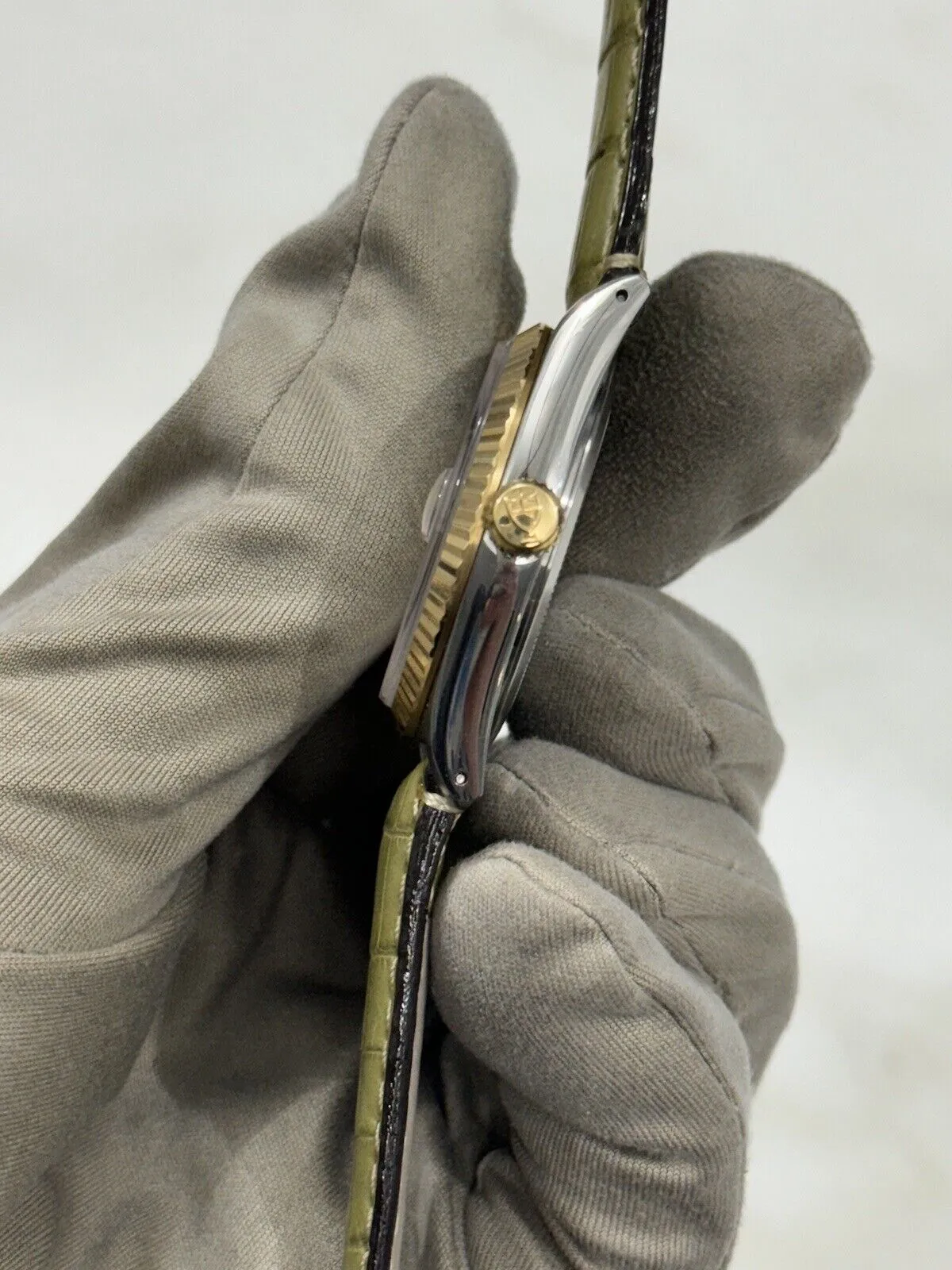 Tudor Prince Date-Day 76213 Automatic Factory Diamond Dial -  Box/Papers