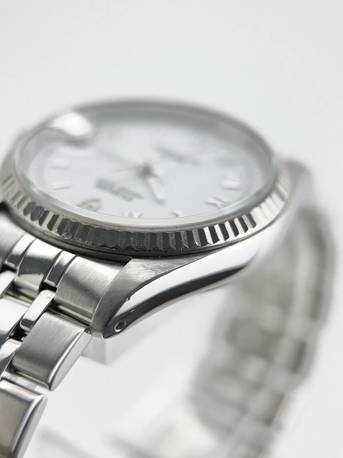 Tudor Prince Date Stainless Steel White 31mm Automatic Men’s Watch 72034