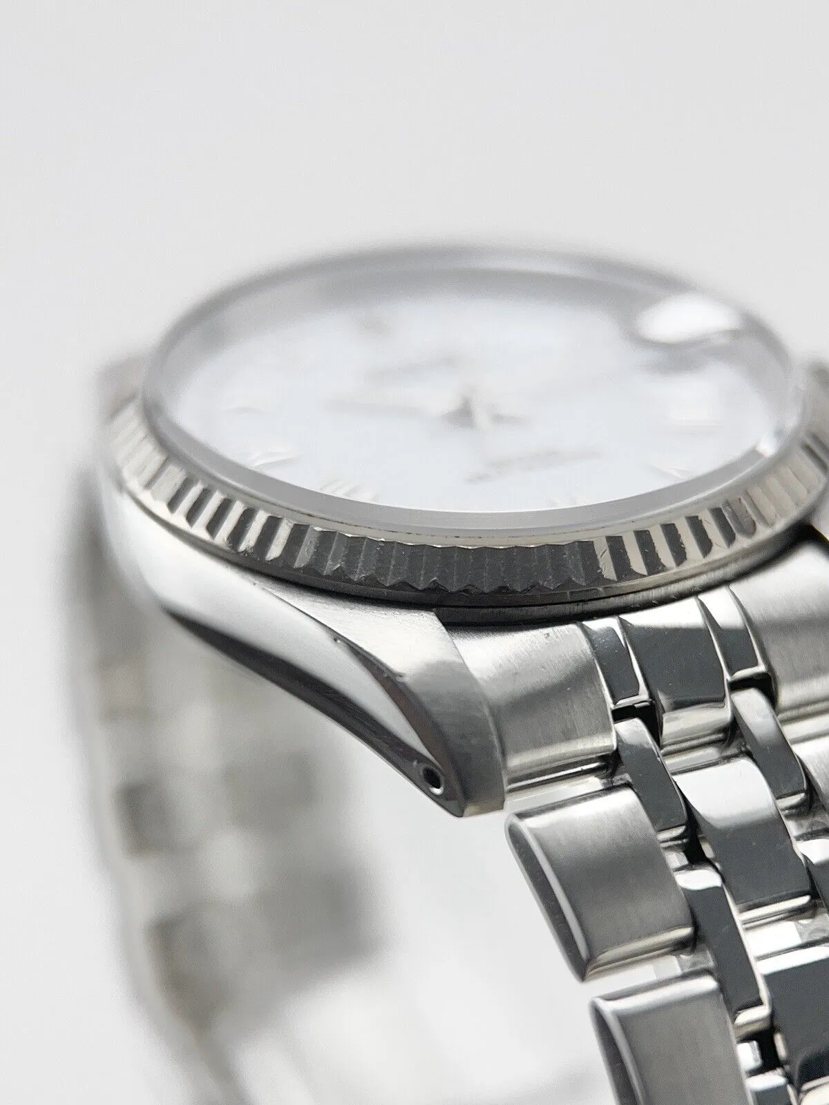 Tudor Prince Date Stainless Steel White 31mm Automatic Men’s Watch 72034