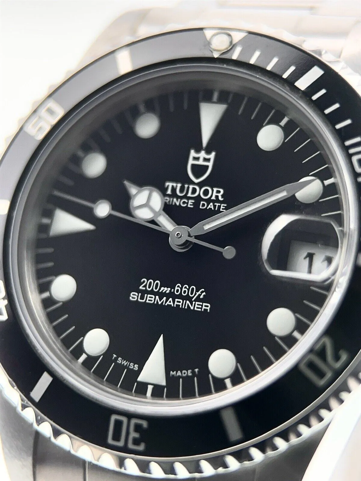 Tudor Submariner Stainless Steel Black Dial 36mm Automatic Movement Men’s 75190