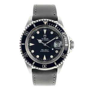 Tudor Submariner Stainless Steel Black Dial 40mm Automatic Men's Watch 79090