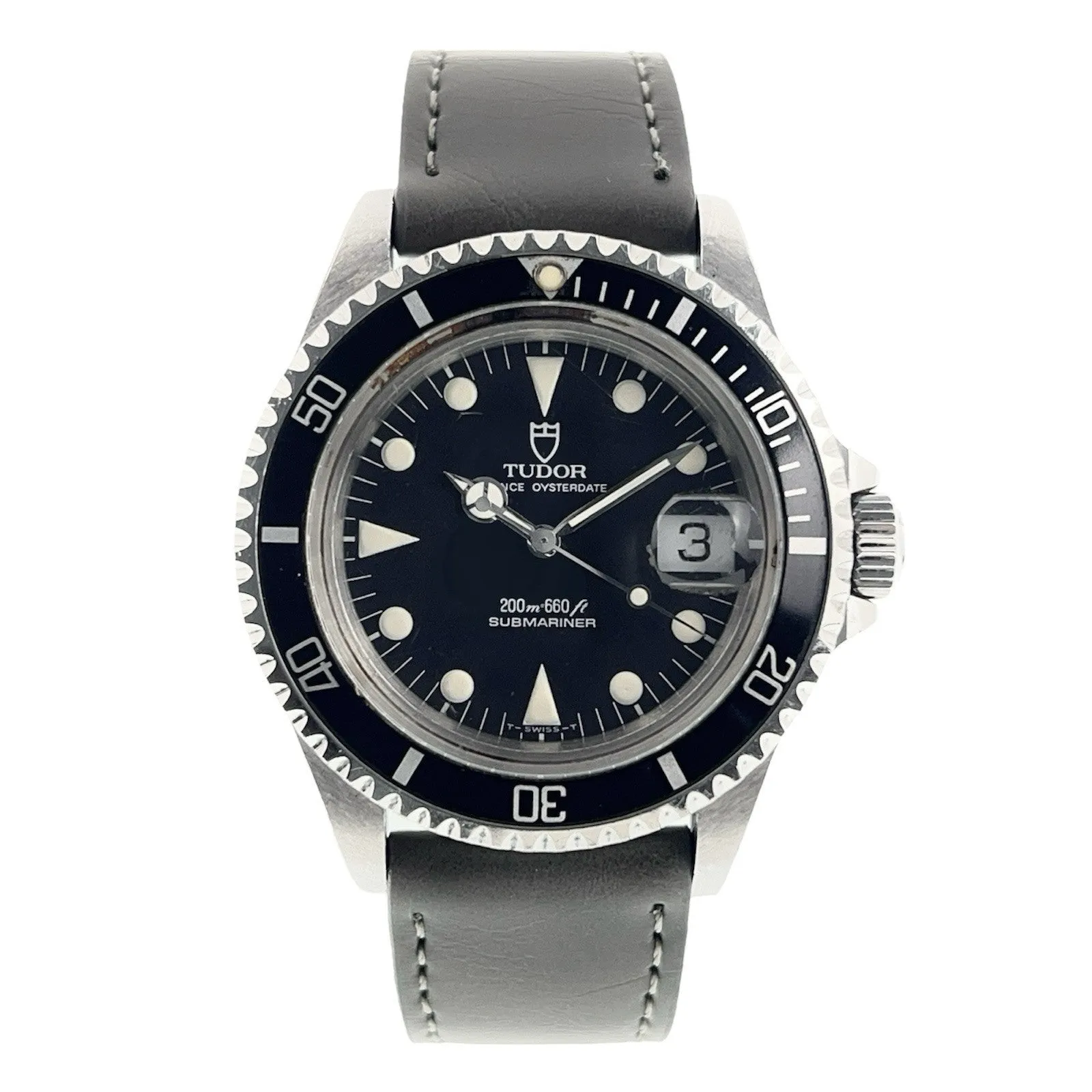 Tudor Submariner Stainless Steel Black Dial 40mm Automatic Men's Watch 79090